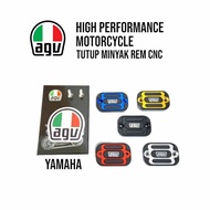 Universal Cnc Agv Brake Fluid Cap Cover for Honda and Yamaha