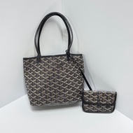 【超！級！新】 Goyard Anjou 黑色迷你托特 （代購要12萬多）