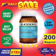 READY !! BLACKMORES FISH OIL OMEGA 3 6 9 MINYAK IKAN SALMON KALBE -