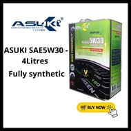 ASUKI 5W30 Engine Oil Fully Synthetic lubricant 5w30 Minyak Hitam Kereta 5w30 Proton Toyota Nissan H