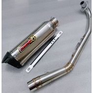 Daeng4 Pipe canister conical open specs exhaust pipe for Wave 125 Xrm 110/125 Wave 100/110/115 Rs125