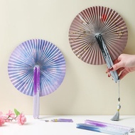 Hanfu Foldable Student Folding Fan Dance Antique Female Fan Chinese Style Magnetic Fan Group Fan Chi