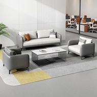Office Sofa Coffee Table Combination Office Sofa Simple Modern Small Apartment Sofa Negotiation Busi