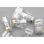 Cat6 RJ45 Crystal Network Plug  [ Ready Stock ]