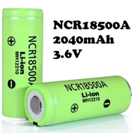 NCR18500A Battery 2040mAh 3.6V High Capacity Rechargeable 18500 Batteries for E&E Device Sony LG XTA