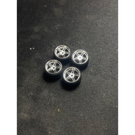 HOTWHEELS Custom tire rims 1:64 hre p104