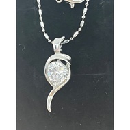 7mm CZ diamond necklace