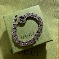 過百好評💯包順豐🚚 Gucci interlock G 復古手鏈 男款