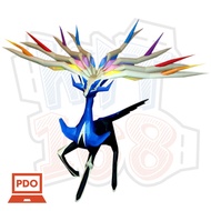Pokémon Xerneas Paper Model