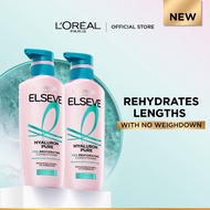 L’Oréal Paris Elseve Hyaluron Pure 72H Rehydrating Conditioner for Rehydrated Lengths with No Weighd