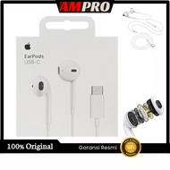 Apple Earpods USB-C EarPhone HeadPhone TYPE C Original Garansi