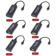Laptop Power Jack Connector Dc Adapter Charger Converter for Le-novo Hp A-sus 7.4*5.0 7.9*5.5mm Fema