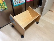 兒童木製書架 玩具收納架