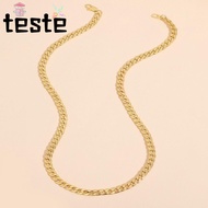 Gold Plated Necklace, Multiple Sizes 18K Gold 18K Gold Necklace, Fashionable Gold Plated Metal Gold 
