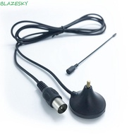 BLAZESKY Digital Tv Antenna, 5dBi Mini TV Antenna Freeview, DVB-T Antenal DVB-T/TV Free Channel Blac