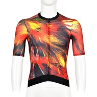 MONTON Mens Cycling Short Sleeve Jersey Feather