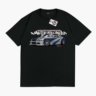 GILAN Unisex Distro T shirt Hotwheel Car Print BMW E46 GTR NFS MOST WANTED Automotive