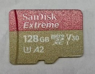 SanDisk Extreme A2 V30 U3 UHS-I microSDXC 記憶卡 128GB [R:190 W:90] (SDSQXAA-128G)