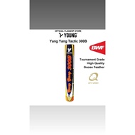 [BWF] YANG YANG Tactic 300B Tournament Grade High Quality Goose Feather Shuttlecock BWF Approval Bad