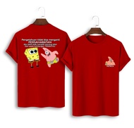 KAOS ATASAN OBLONG DISTRO PRIA DEWASA LENGAN PENDEK GAMBAR DEPAN BELAKANGT-SHIRTKEKINIXS-XXL-555