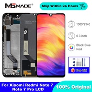 6.3เดิม "สำหรับ Xiaomi redmi Note 7จอแสดงผล LCD แบบสัมผัสหน้าจอสำหรับ redmi Note 7 Pro M1901F7G LCD M1901F7H การเปลี่ยน