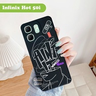 Infinix Hot 50i Softcase - Hot 50i Macaron Case - Hot 50i Casing - Infinix Hot 50i Silicone [UV 26]