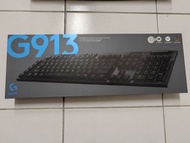 Logitech G G913 無線機械電競鍵盤 觸感軸 茶軸 全新未拆