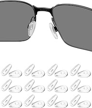 HILEEN 12 Pairs Replacement Nose Pads Nose Pieces for Oakley Lizard OX5113 OX5120|Socket 5.5 OX3218|