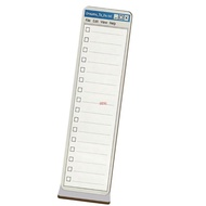 seng Desktop Note Stand Classical  Desktop Memo Pad Stand Memo Note Holder With Built In Pen Holder 