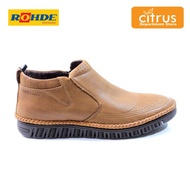 Rohde 5233 Sepatu Semi Boot Pria Warna Camel dan Hitam Berkualitas