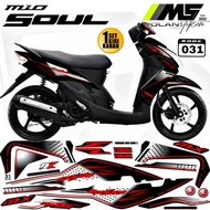 Decal Sticker Striping Variation Mio Soul Karbu 2006-2012 - Mio Soul 115 - Mio Soul Lama/Old - Mio S