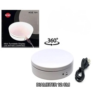 Rotating Display Stand / Rotating Display Stand / Rotating Stand / Rotating Base Diameter 12 Cm