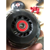 Order 80mm 85a and lazer wheels roller skate tires and bearings