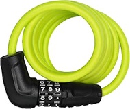 ABUS Star 4508C/150 Spiral Cable Lock - Combination Lock Made of 8 mm Thick Coiled Cable - ABUS Secu