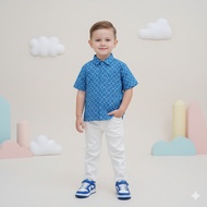 PLEU Iksan Batik Shirt | Batik Shirts for Boys Ages 2-10 Years