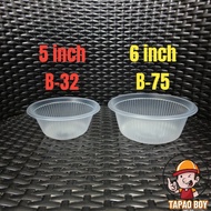 BENXON 5 / 6 Inch Plastic PP Bowl (100pcs±) - B-32 / B-75 - Party Bowl / Mangkuk Plastik / Cendol / 
