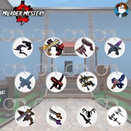 MM2 Godly Set Part 6 Characters Decorative Printed in Keychain