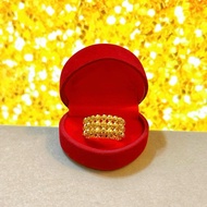 BUN BREAD RING (bangkok gold / Korean gold 24k)