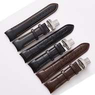 Notched Men's Watch Bands for Tissot T035 1853 Leather Watch Strap T035627A 417a Watchbands 22MM 23mm 24mm Watch Band