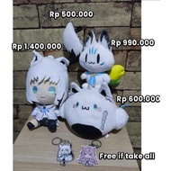 Plushie Mascot Sukonbu Shirakami Fubuki hololive Japan