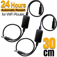 30cm WiFi Router Timed Reboot Cable Automatic Reboot Router Controller Universal Network Cable Reboo