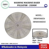 [READY STOCK] Haier Pulsator 358mm – Fits HWM90M826 / HWM100M1202 | Washer Part