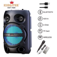 Kingster KST-7609 Portable Wireless Karaoke Bluetooth Speaker with Microphone