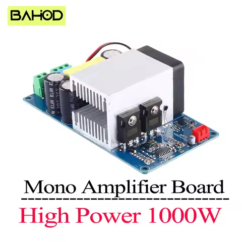 1000W High Power Mono Subwoofer Digital Amplifier Module IRS2092S Amplifier Board HIFI Amplifier