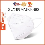 KN95 MASK 5 LAYERS PROTECTION KN95 FACE MASK READY STOCK