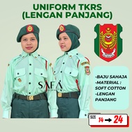 BAJU KEMEJA TUNAS KADET REMAJA SEKOLAH KRS TKRS LENGAN PANJANG SERAGAM SEKOLAH SCHOOL UNIFORM