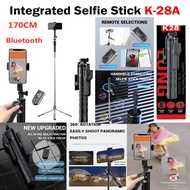 Universal 4 in 1 Tripod Selfie Stick with Handheld Stabilizer Holder HP Up to 6.5 inch Length 30-190
