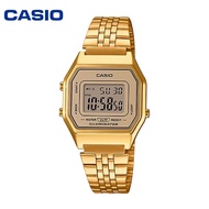Casio Vintage Watch 💯(Ori) LA680WGA-9 Gold Stainless Steel LA680 Casio Watch / Casio Metal Watch / Unisex / Ladies