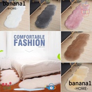 BANA Plush Rug, Fluffy Non Slip Long Hair Carpet, Soft Window Mat Irregular Home Decor Faux Fluffy R