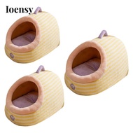 Ioensy Cat Bed Autumn Winter Small Animal House Soft Dog Nest for Cat Poodle Puppy